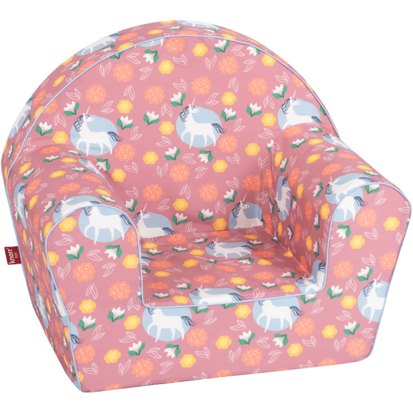 knorr toys® Sillón infantil Unicornio, rosa