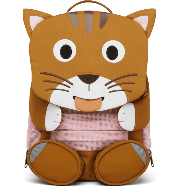 Affenzahn Big friends - dětský batoh: kočka, hnědý model 2022