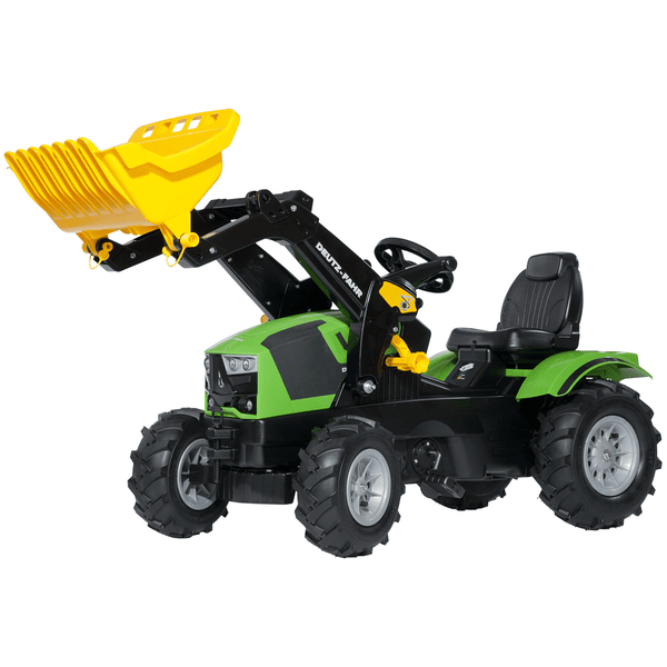 rolly®toys Lasten traktori rollyFarmtrac Deutz-Fahr-kuormaaja 5120 ilmarenkailla 611218 