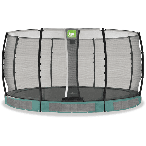 EXIT Allure Class ic grond trampoline ø 427cm - groen