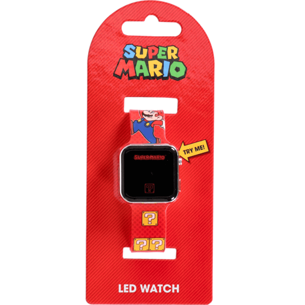 Accutime LED Super Mario Kinderhorloge