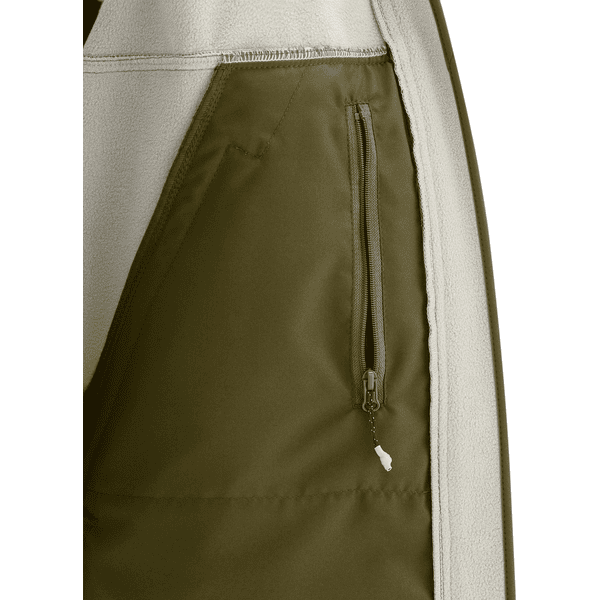 Veste de portage Softshell Doublée | Chaude | Imperméable | Mamalila Kaki