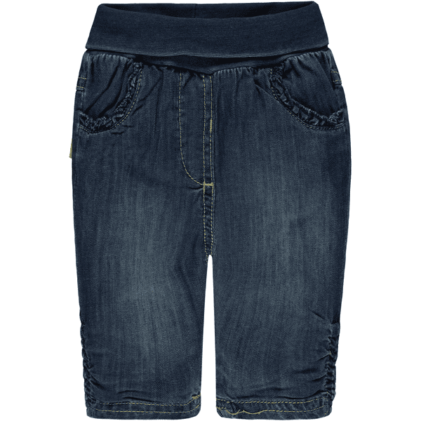 Steiff Girl s Jeans, denim azul oscuro 