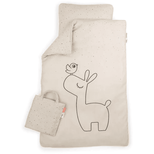 Done by Deer ™ Set biancheria da letto 100 x 140 cm Lalee sabbia