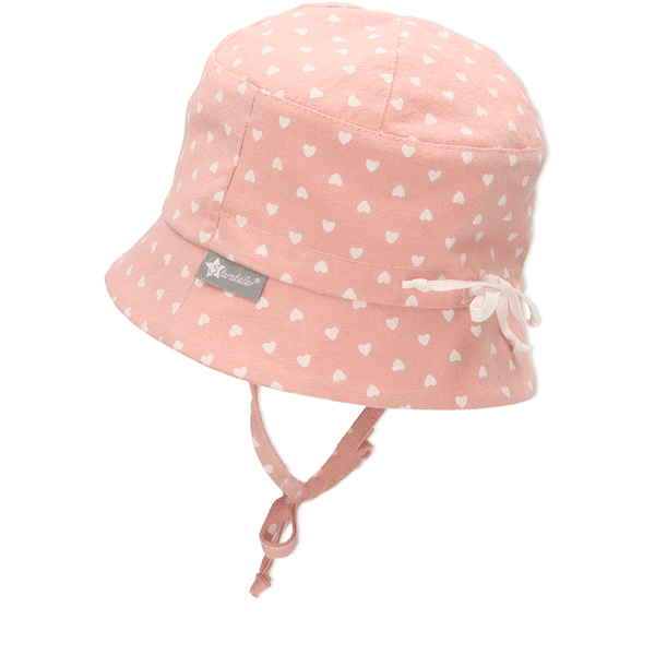 Sterntaler Cappello cuori rosa pallido