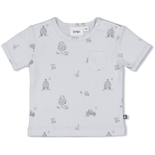 Feetje T-Shirt AOP Farm Life Blau