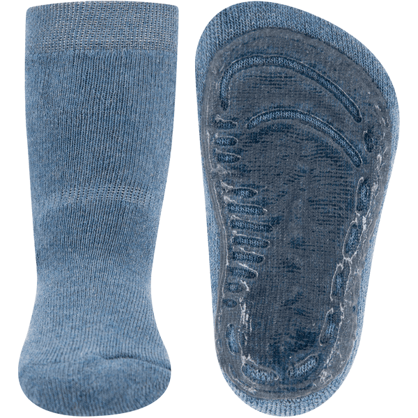 Ewers Stoppersocken Softstep Uni jeans melange