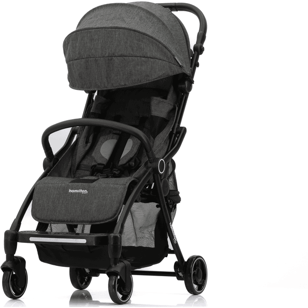 hamilton by yoop Kinderwagen XL in dunkelgrau