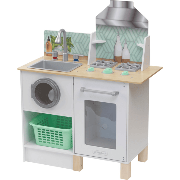 KidKraft® Rollenspiel Whisk & Wash Kinderküche und Waschstation