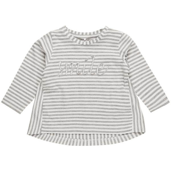 name it Girl s Koszula z długim rękawem Nbffanala szary melange 