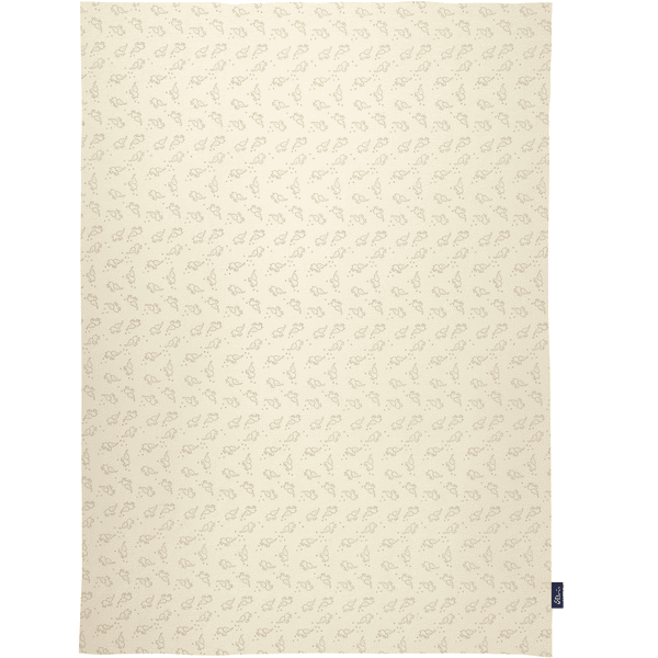 Alvi ® Baby Blanket Bio Cotton Starfant 75 x 100 cm