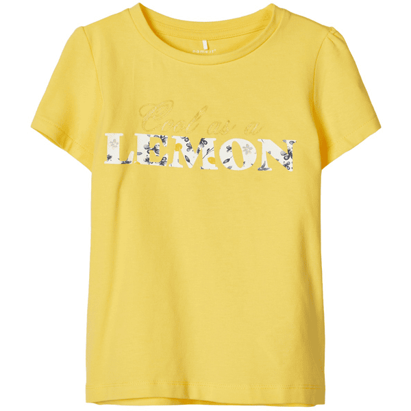 name it Girls T-shirt Nmfdagne asp guld 