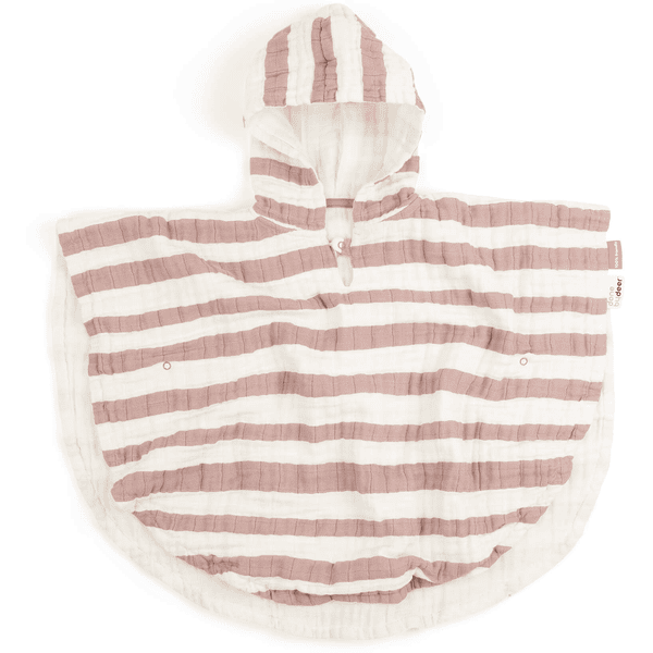 Done by Deer ™ Badponcho Stripes Rosa