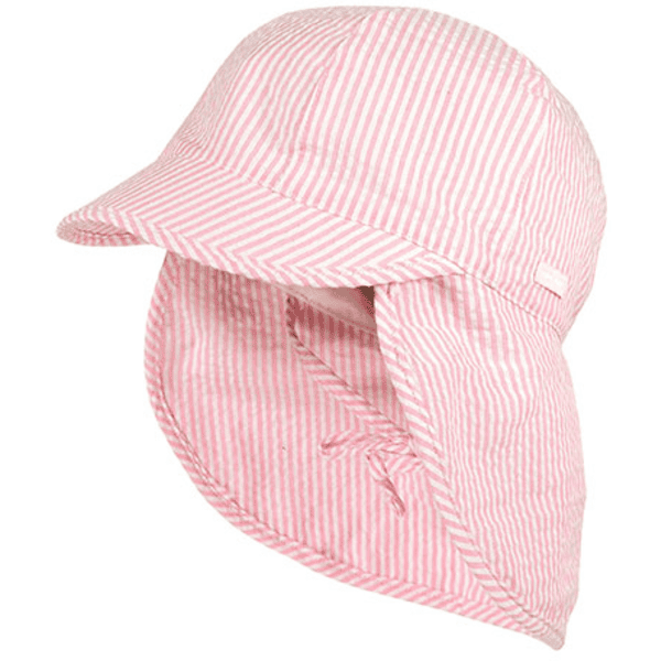 Maximo S child casquette avec protection de cou rose bloom 