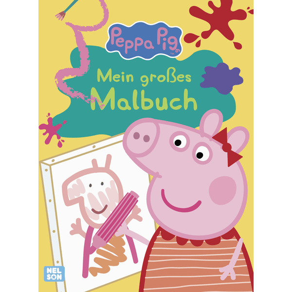 CARLSEN Peppa: Mein großes Malbuch