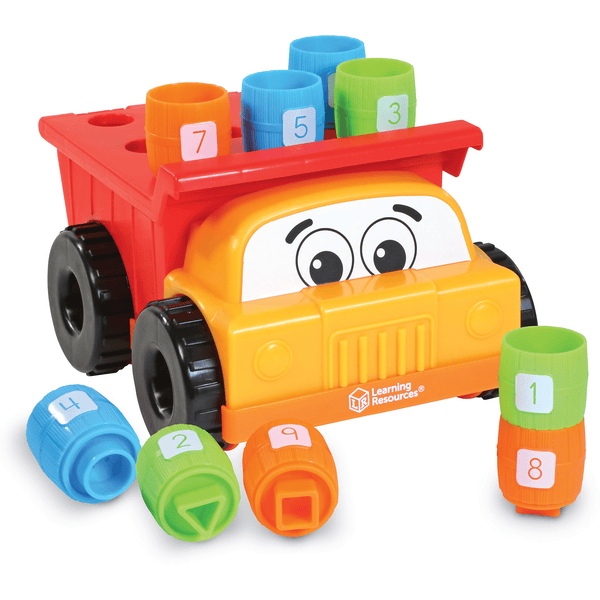 Learning Resources ® Tony Peg Stacker Dump Truck 