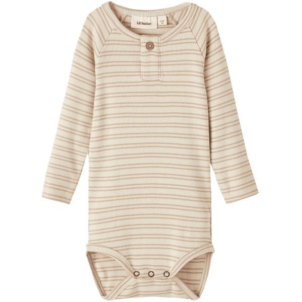 Lil'Atelier Langarmbody Nbmgago Fog