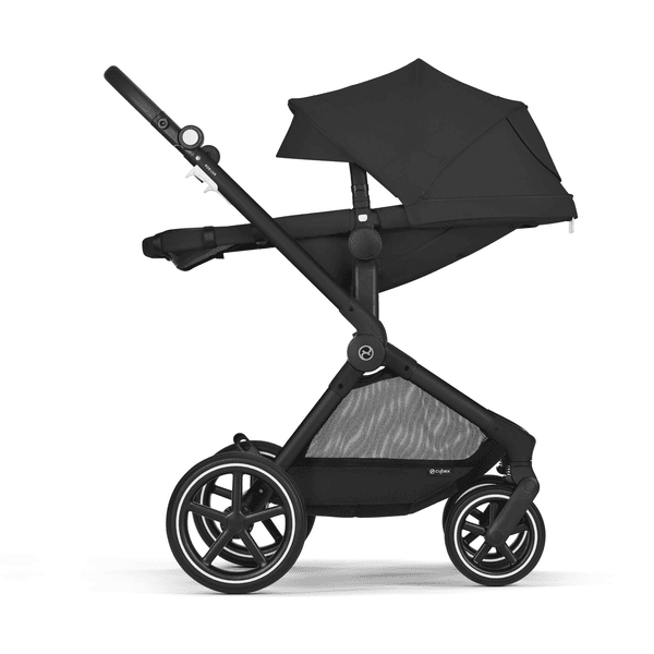 Poussette Trio Cybex EOS Lux Black Travelsystem + Aton B2 Moon Black - CYBEX