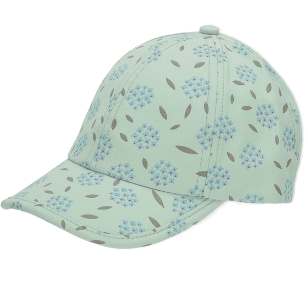 Sterntaler Baseball-Cap Blumen mittelgrün