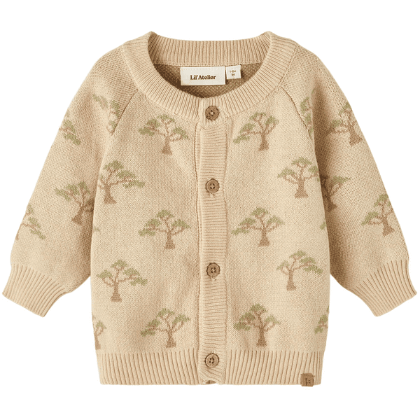 Lil'Atelier Cardigan Nbmlamao Pebble Melange