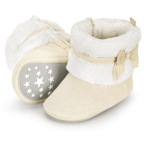 Sterntaler Baby-Stiefel Schleife beige