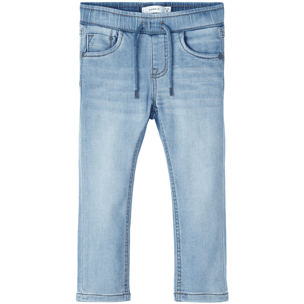 name it Felpa Jeans Nmmryan Light Blu Denim