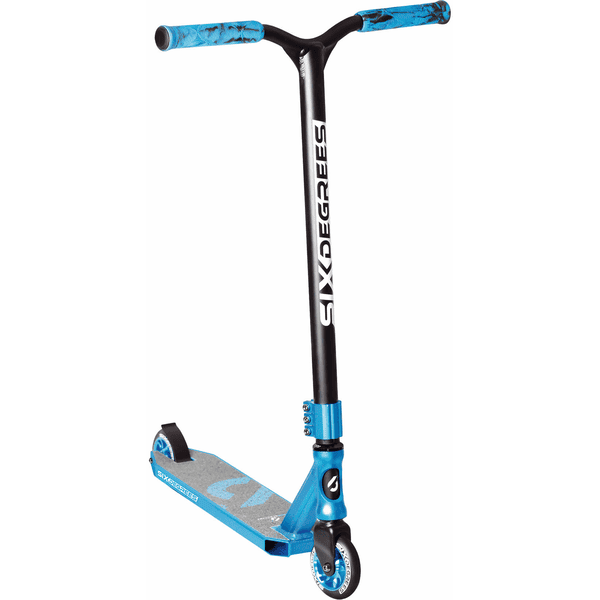 SIX DEGREES Stuntscooter 100 mm blau