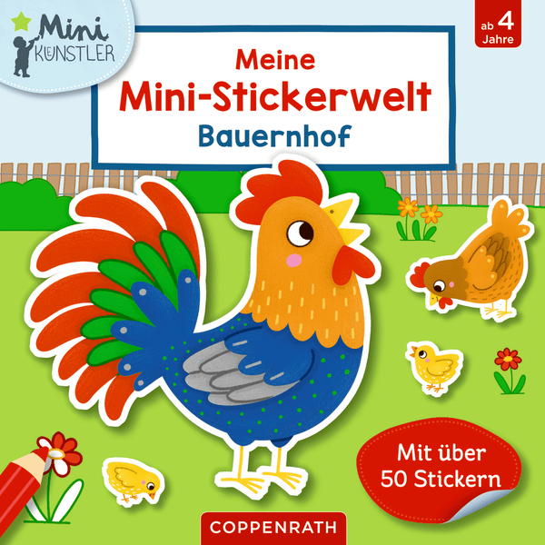 SPIEGELBURG COPPENRATH Mon monde de mini-stickers - La ferme (mini-artistes)