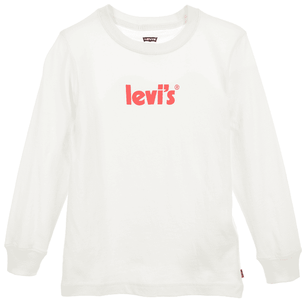 Levi's® Maglia a maniche lunghe ragazzo, bianco