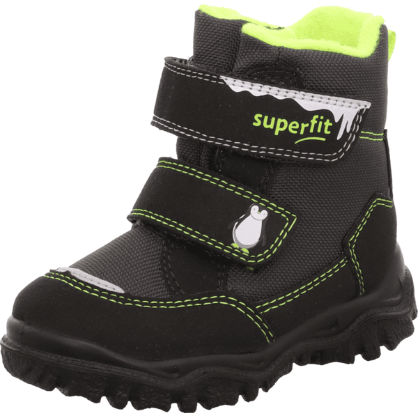 superfit Støvler Husky1 sort/gul (medium)