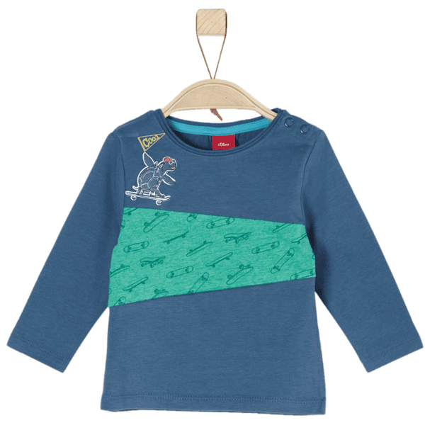 s.Oliver Boys Langarmshirt blue