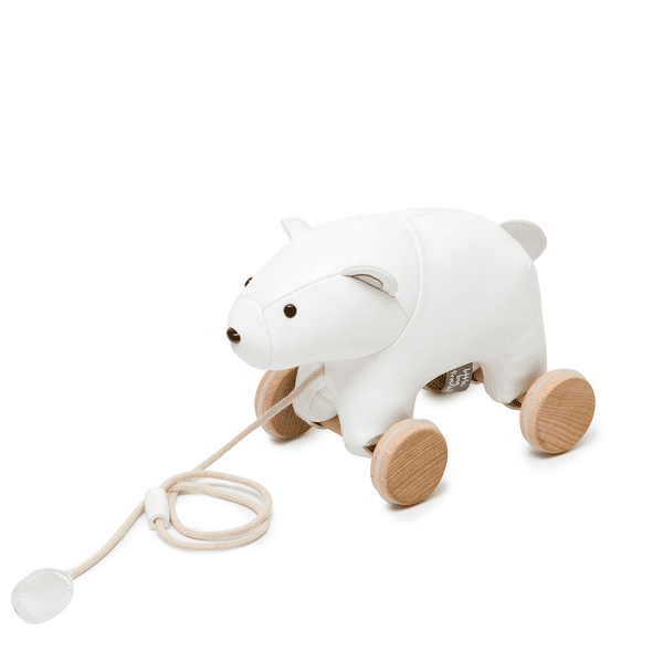 Little Big Friends  Zabawka do ciągnięcia - niedźwiedź polarny Nathan