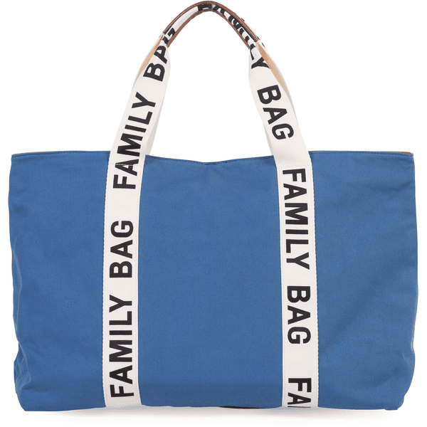 CHILDHOME Family Bag Signatur Canvas indigo