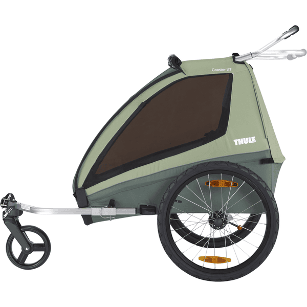 THULE Kinderfahrradanh nger Coaster XT Basil Green babymarkt.de