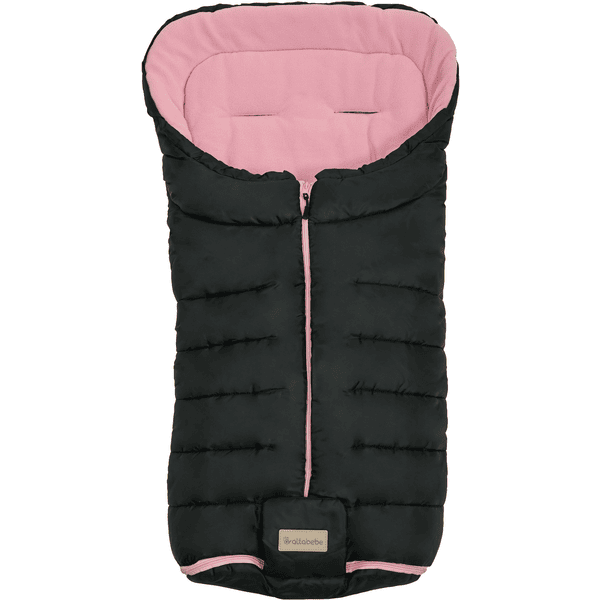 Altabebe Winter Footbag Active Collection for barnevogn svart rosa