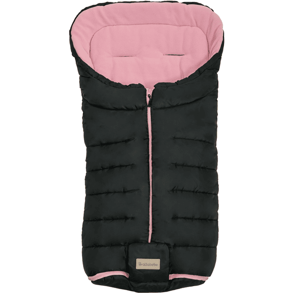 Altabebe Winter Footmuff Active Collection para cochecito de bebe negro rosa rosaoazul.es