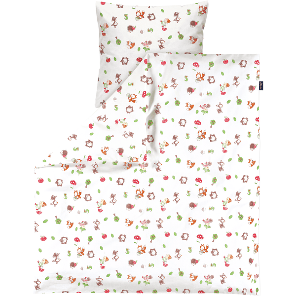 Alvi ® Sängkläder Standard Forest Friends 80 x 80 cm
