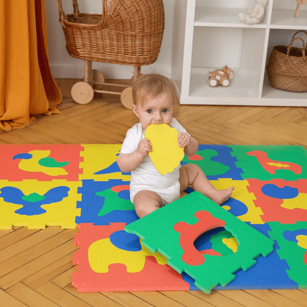 Alfombra de rompecabezas para niños, alfombra de juegos de espuma