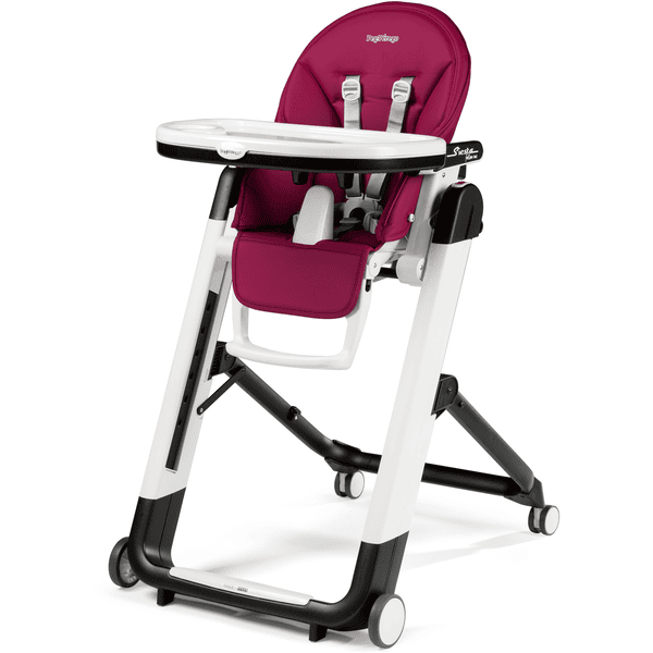 Peg Perego Hochstuhl Siesta Follow Me Berry Lederimitat