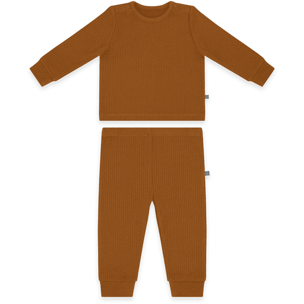 Essential emma &amp; noah pyjama 2-delig Toffee