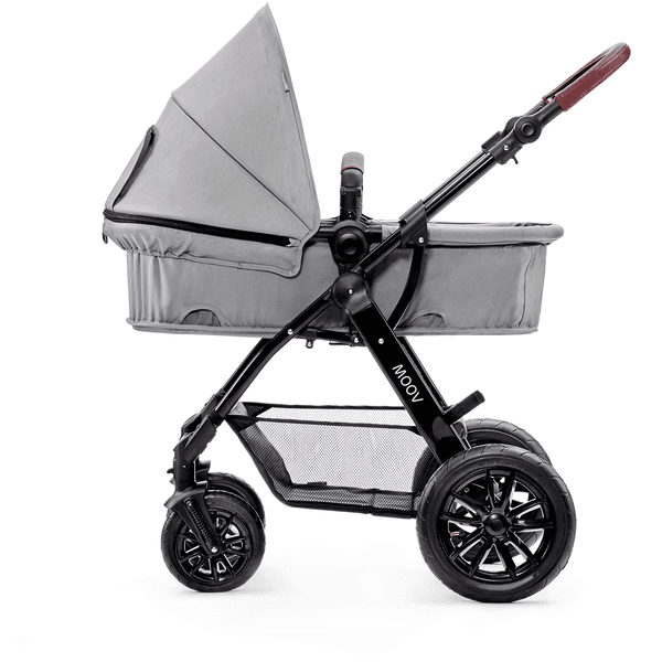 Kinderkraft Poussette trio combinée 3en1 Moov gris