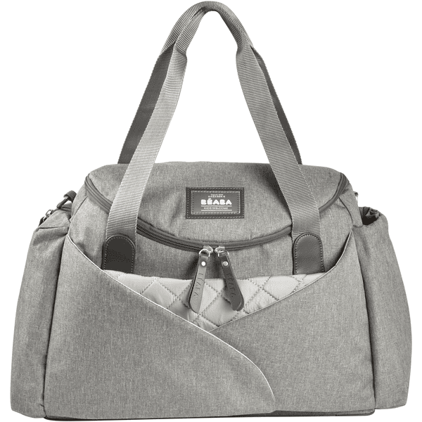 BEABA Sac langer Sydney II gris chin roseoubleu