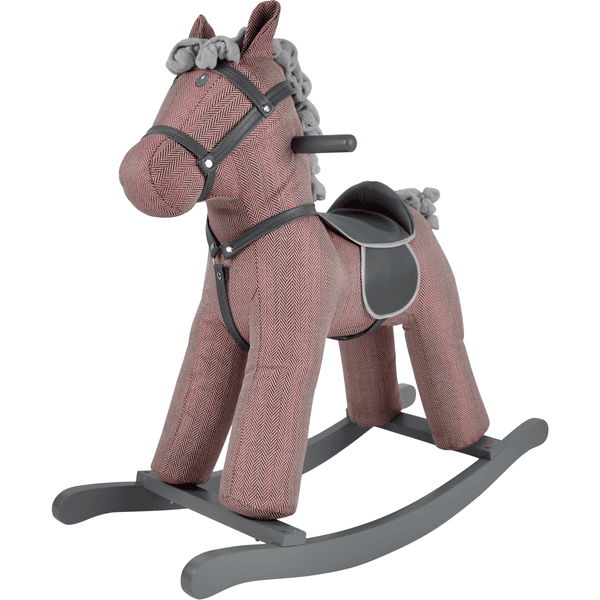 Tegenslag foto Onzin knorr® speelgoed hobbelpaard "Pink horse | pinkorblue.be