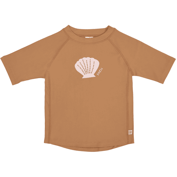 LÄSSIG UV Short Sleeve Swim Shirt Shells Caramel