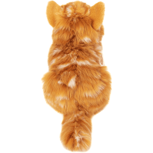 Collection Peluche chat roux allongé Hermann 20 cm - Cdiscount