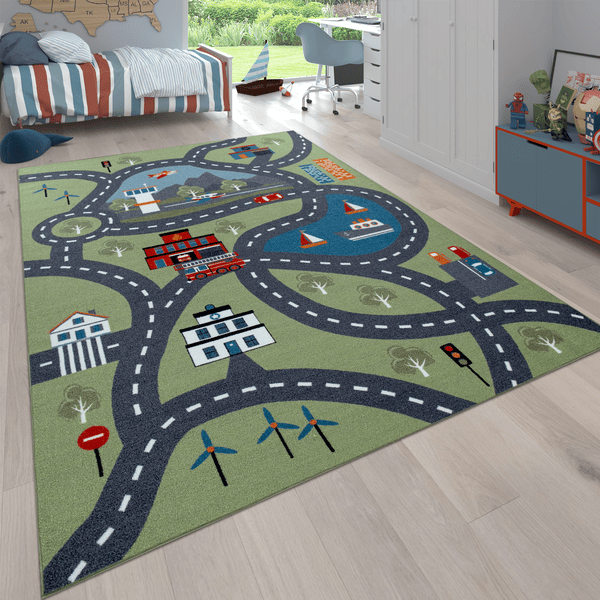 Paco Home Alfombra Habitación Infantil Juegos Bebé Alfombras