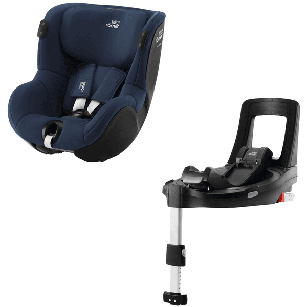 Britax Römer Kindersitz Dualfix iSENSE Indigo Blue inklusive Flex Base iSENSE