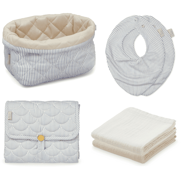 Cam Cam® COPENHAGEN Baby Care Sæt Class ic Stripes Blå