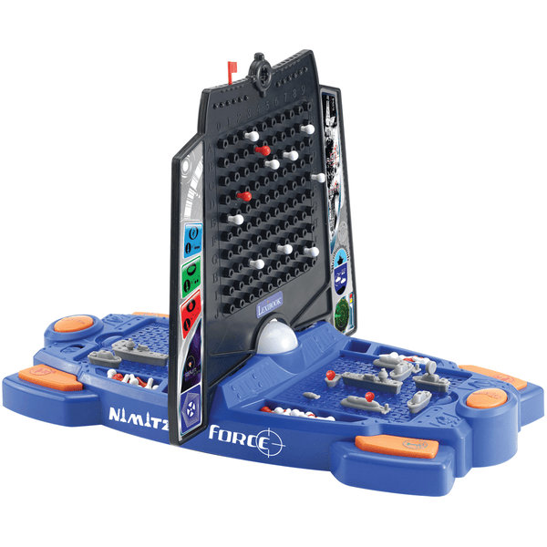 LEXIBOOK Nimitz® Force - Juego electrónico de batallas navales con efectos de luz y sonido