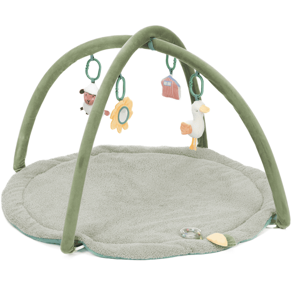 fillikid Tapis d'éveil arches amis animaux, sauge